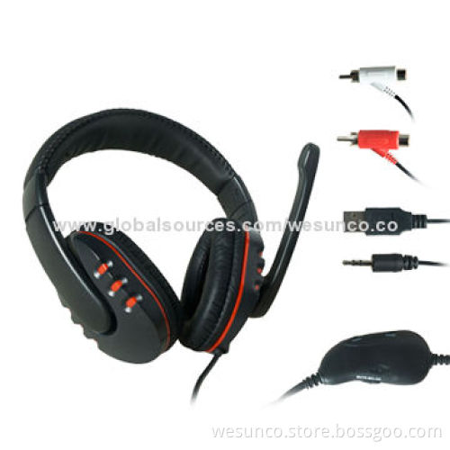 Game headphone with good materials & price, comfortable design model